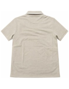 Polo Manches Courtes Nid D'abeille Poche Poitrine - Beige 2